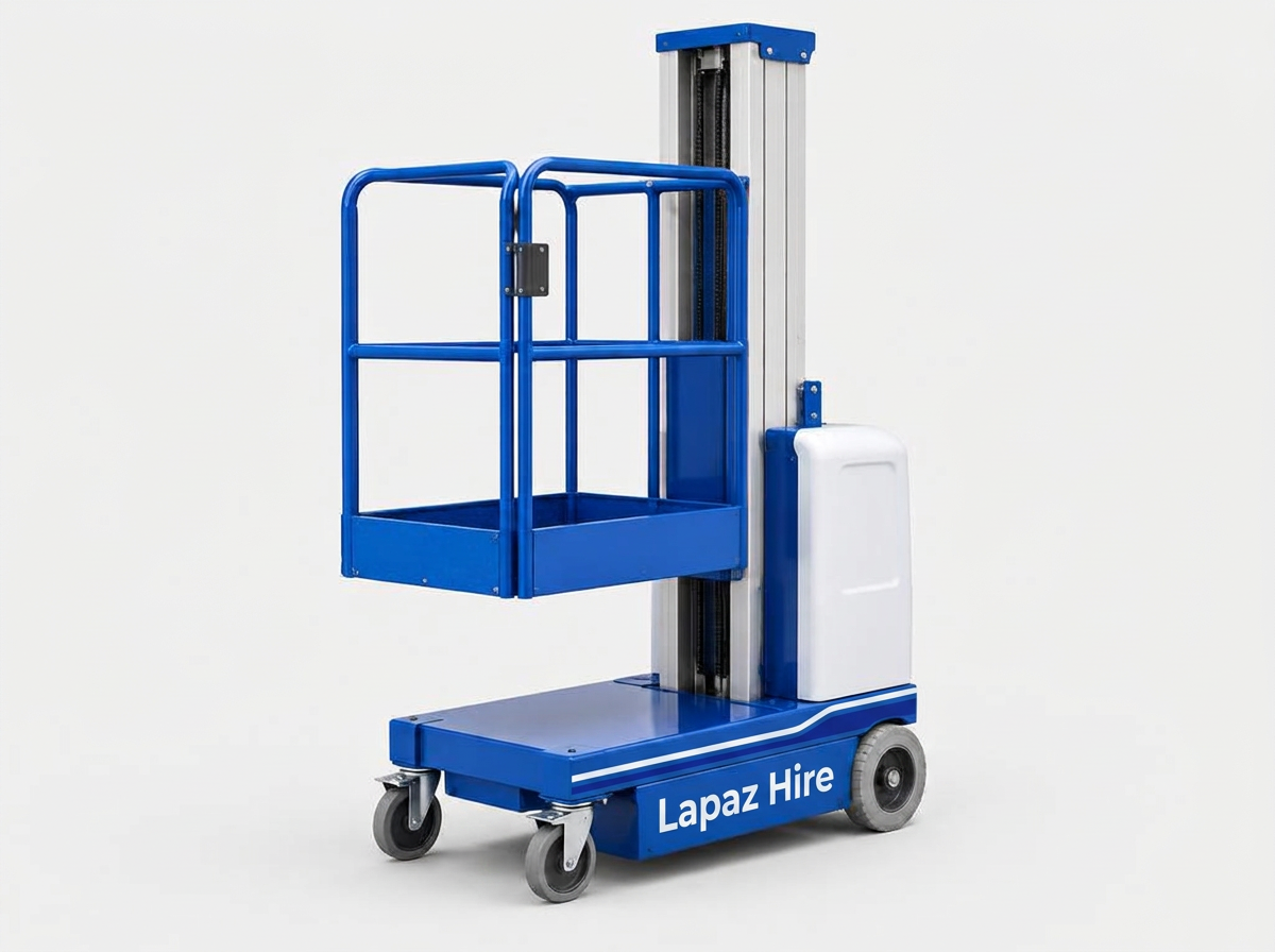 Vertical mast & low-level access